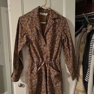 Rachel Antonoff Leopard Jumpsuit